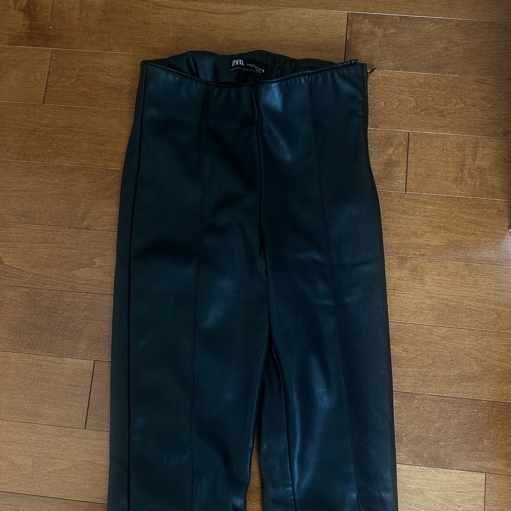 Zara Leather Pants